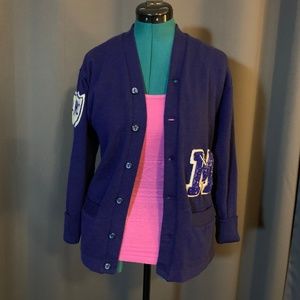 Vintage Baseball Letterman Sweater Sz 38